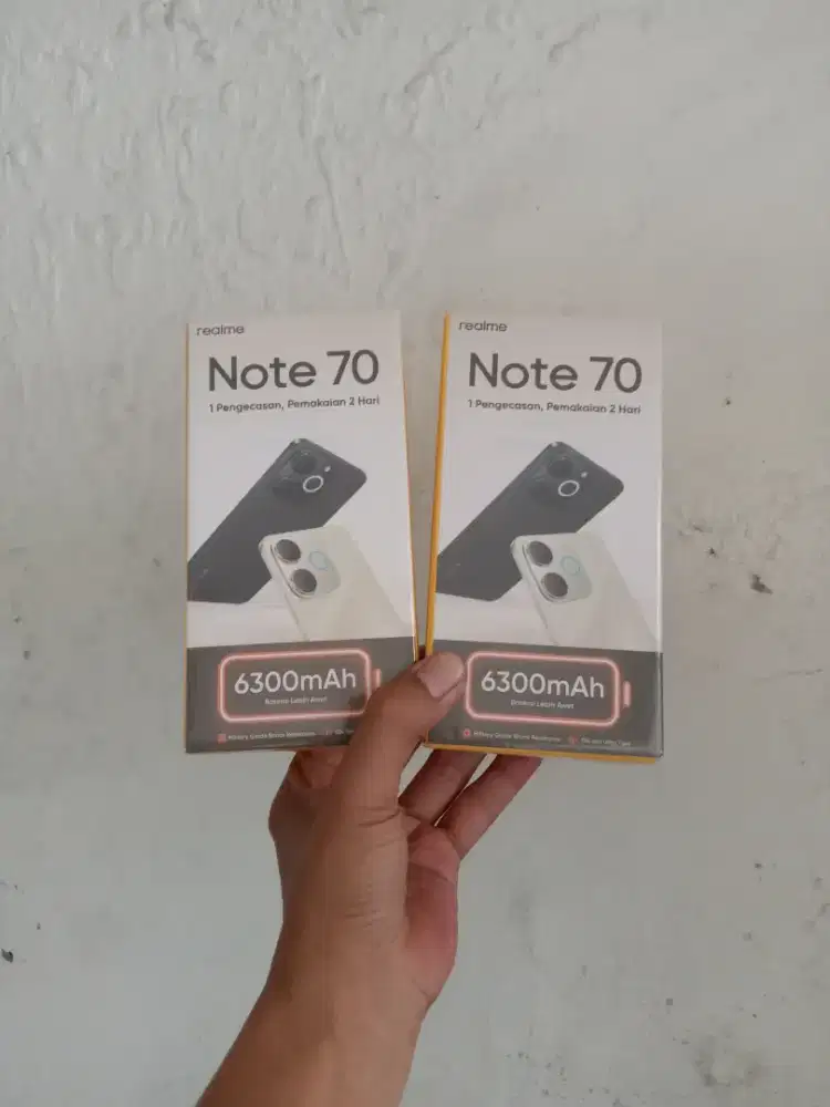 [ Fast respon WA ] Realme Note 70 4/64 Garansi resmi 1thn