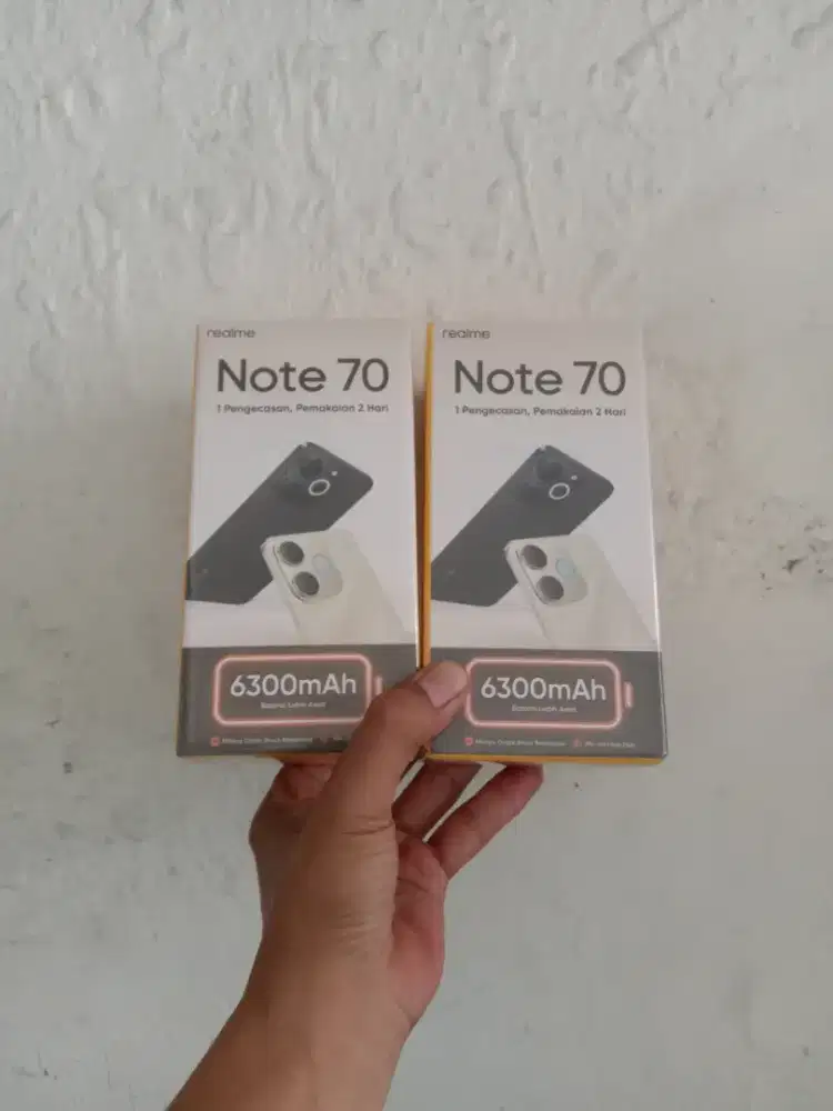 [ Fast respon WA ] Realme Note 70 4/128 Garansi resmi 1thn