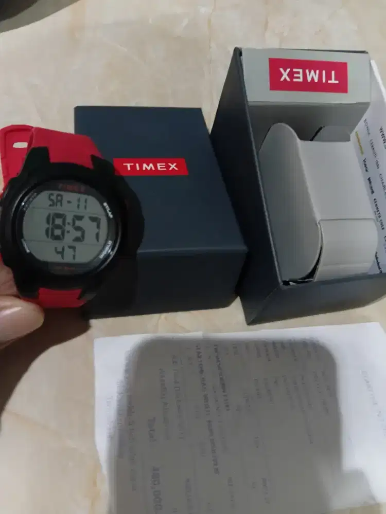 Jual cepat jam tangan TimeX ori 250k ajah