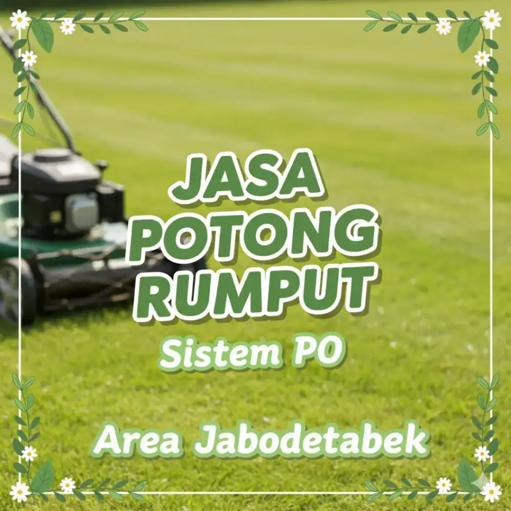 Jasa Potong Rumput Area Jabodetabek