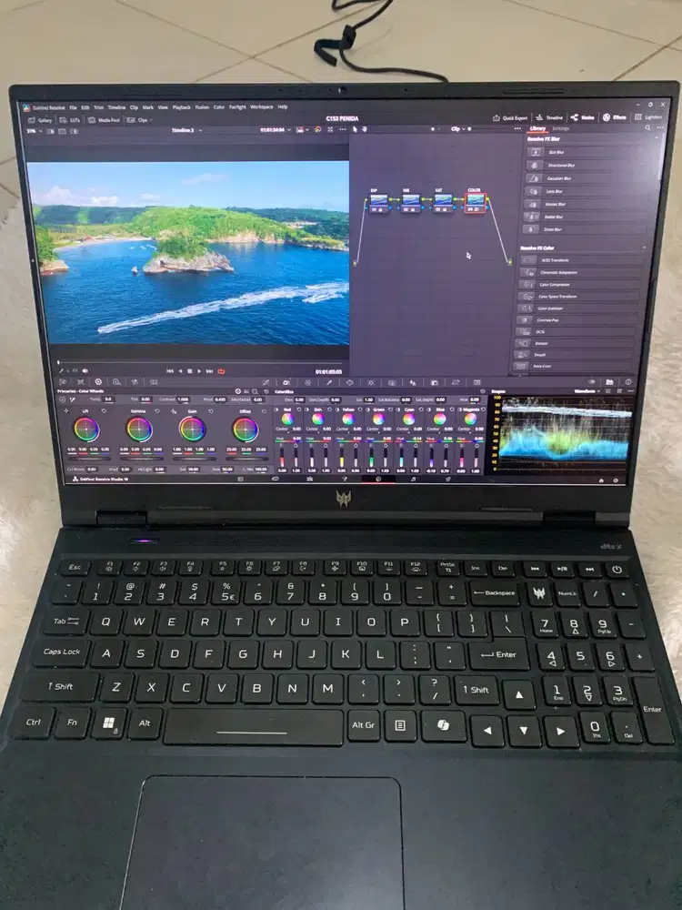 Dijual Acer Predator Helios Neo 16, i5 14500HX RTX4050 32/512