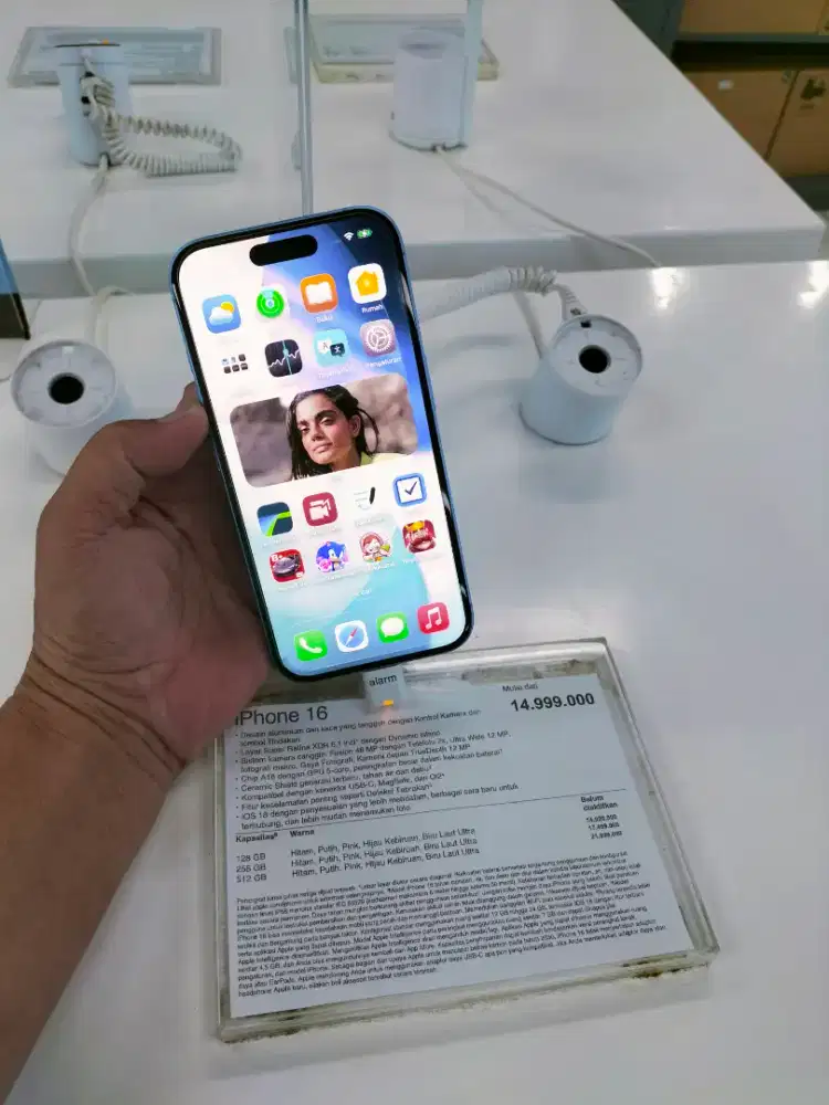 iPhone 16 128gb bisa kredit lewat Yesskredit/kredivo