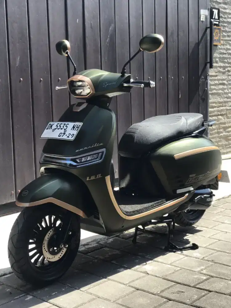 KEEWAY VERSILIA 150 TAHUN 2024 PAJAK HIDUP SURAT LENGKAP LOW KILOMETER