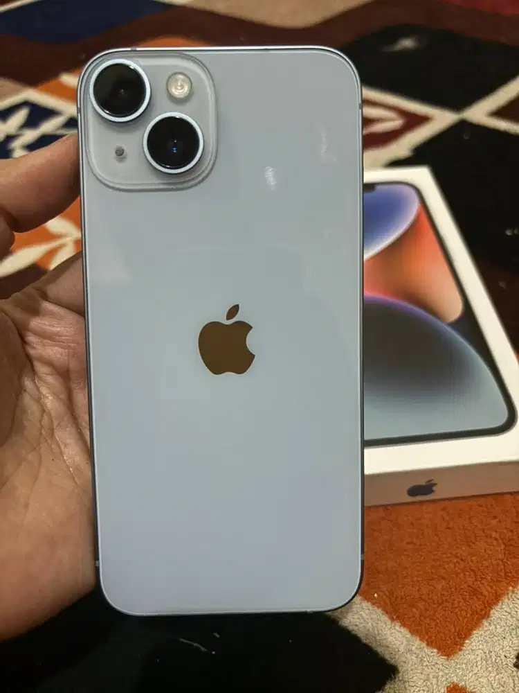 Iphone 14 128gb blue inter fullset