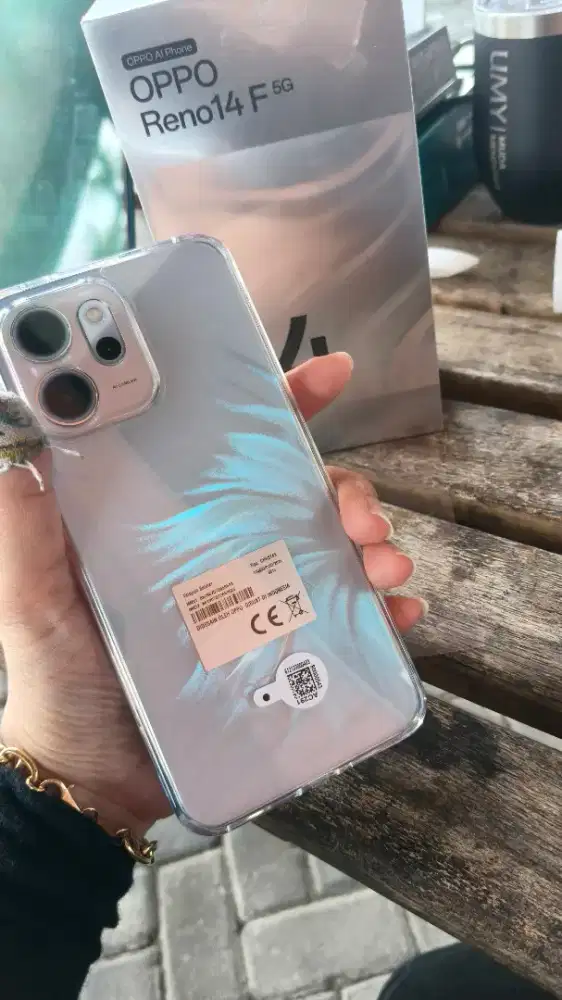 Oppo Reno 14f 5G 12/256gb new garansi resmi