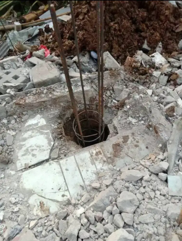 Bor stroos pile dan pondasi
