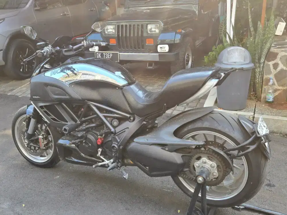 Dijual ducati diavel chromo 2014 full acc