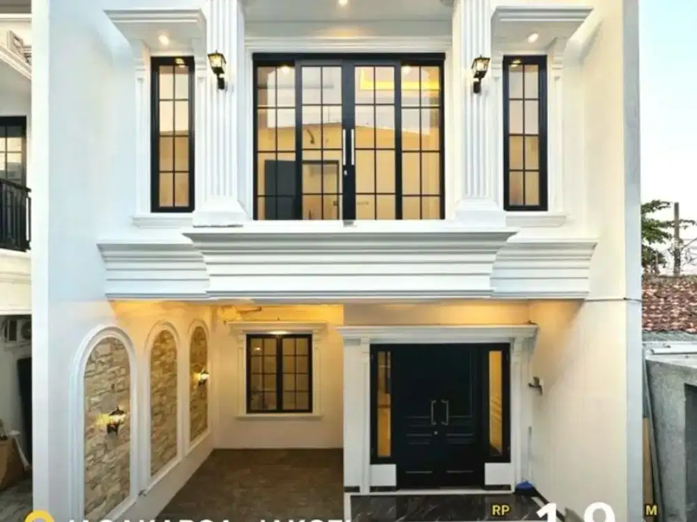 Rumah Baru Brand New Turun Harga Dalam Cluster Nempel Jalan Raya Jagakarsa Jakarta Selatan