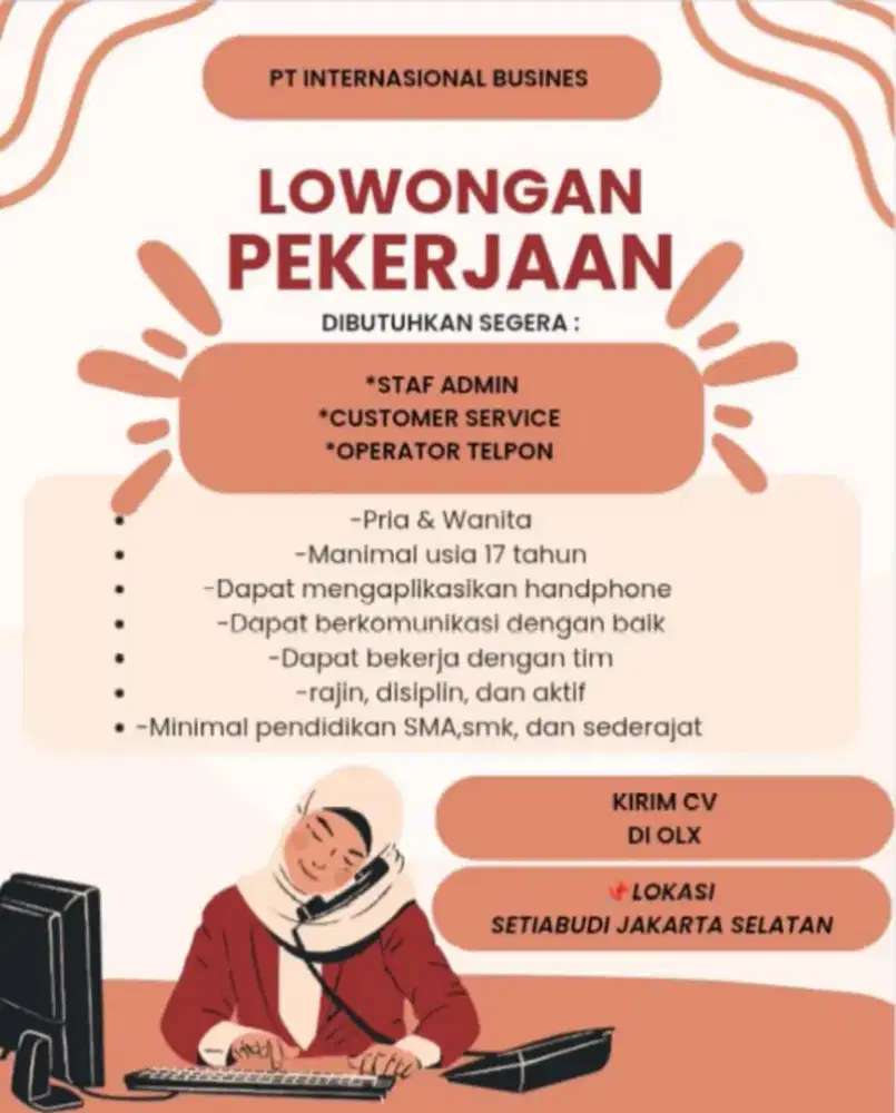 LOWONGAN PEKERJAAN