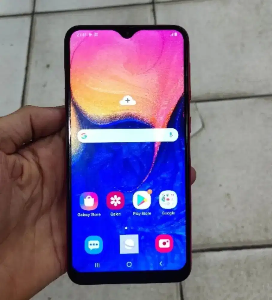 samsung a10 fullset