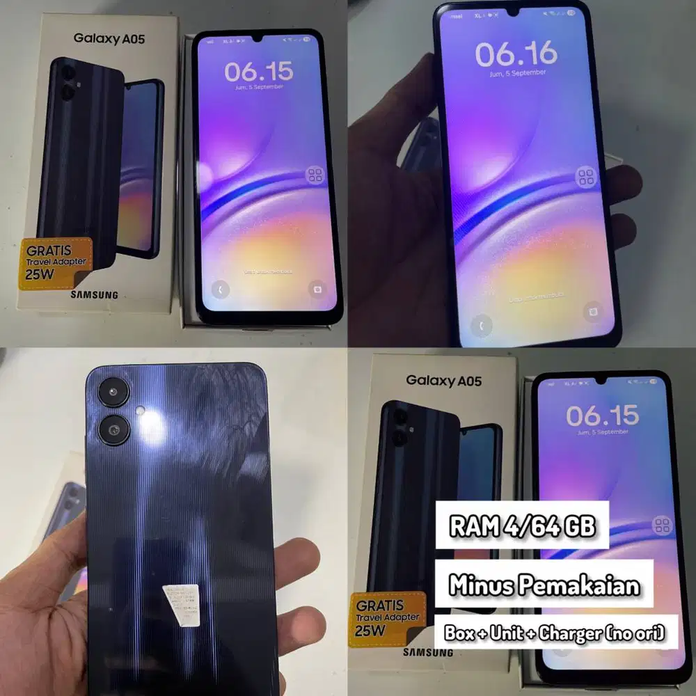SAMSUNG A05 4/64 GB Fullset