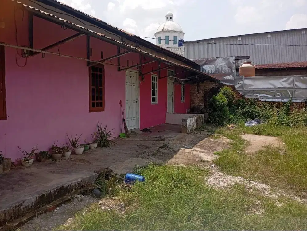 Jual Cepat Bedeng 4 Pintu, Tanah 317 Meter