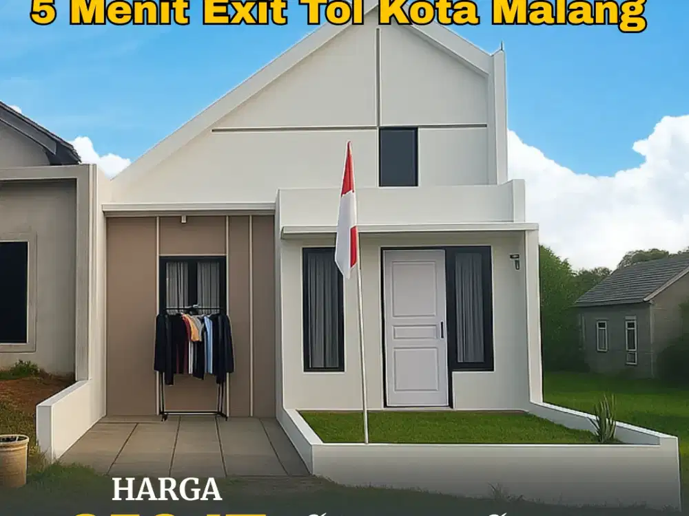 Rumah nyaman dekat exit tol Sawojajar & Kota Malang