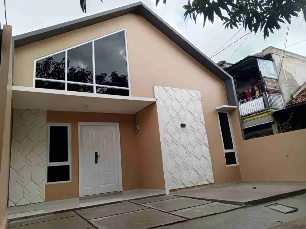 Dijual rumah baru posisi hook menghadap timur, lokasi strategis