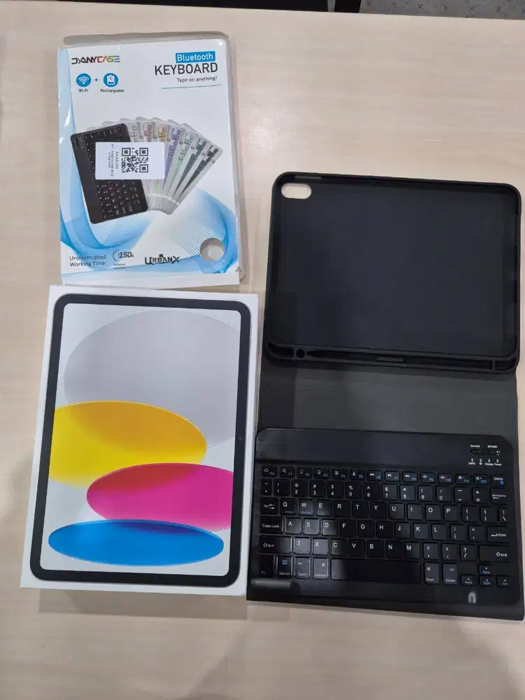 iPad A16 2025 Baru&Segel 128Gb Garansi Belum Aktif Free Case+Keyboard