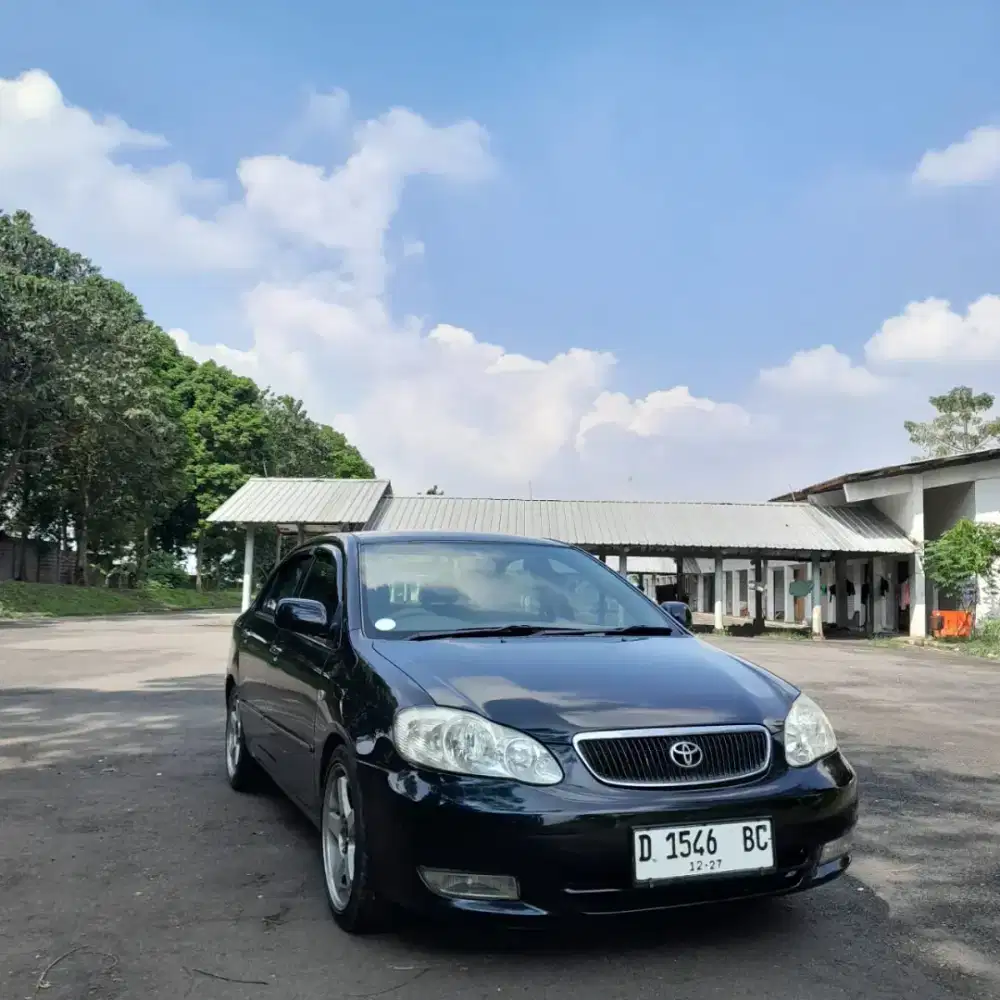 Dijual Cepat Toyota Corolla Altis 1.8 G 2003 MANUAL, ORISINIL ISTIMEWA