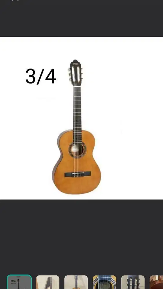 Gitar Valencia 3/4