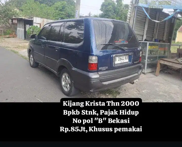 Toyota Kijang 2000 Bensin