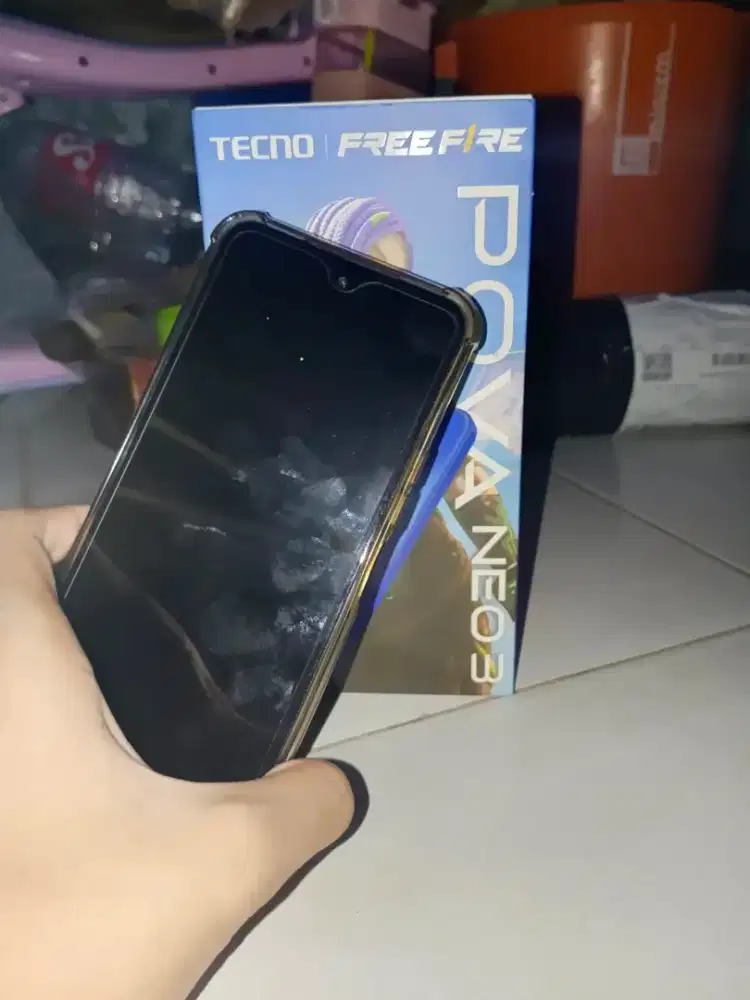 Tecno pova Neo 3 8+8/128. baterai 7000 mah,fitur NFC,kamera 16+8 mp.