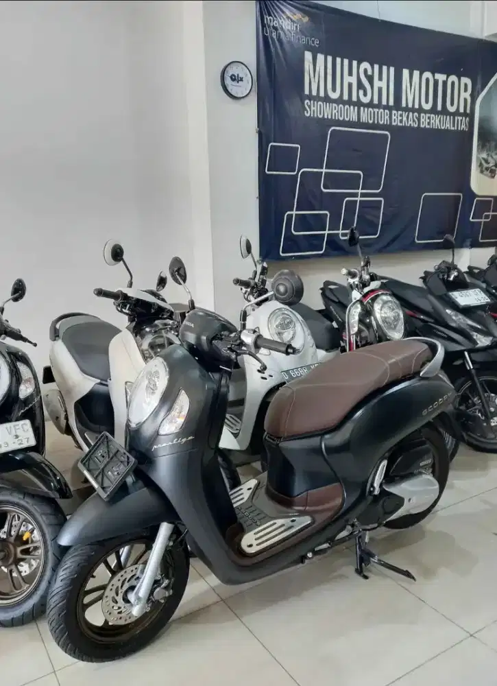 SCOOPY PRESTIGE KEYLESS 2024, SEPERTI BARU KM 7 RIBU, MUHSHI MOTOR.