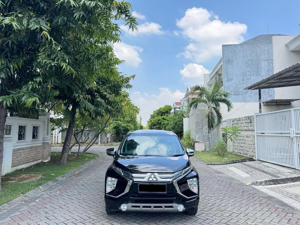 Mitsubishi Xpander Ultimate 1.5 Matic 2021 Facelift Hitam Mulus Plat B