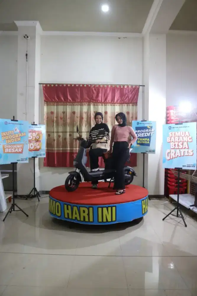 Display promo putar untuk live