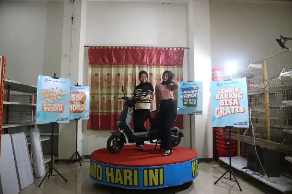 Display promo putar untuk live