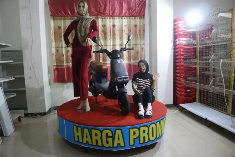 Display promo putar untuk live