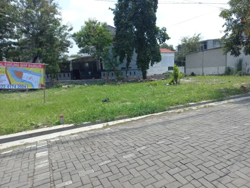 Kavling istimewa pinggir jalan cocok untuk KOST di pedurungan