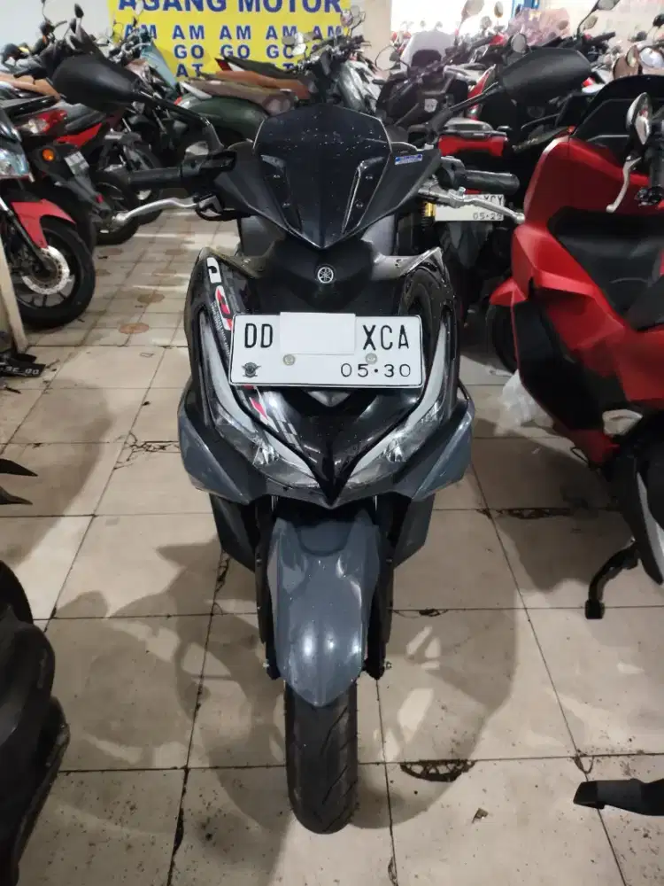 Yamaha Aerox 155cc 2025 hitam pke kunci