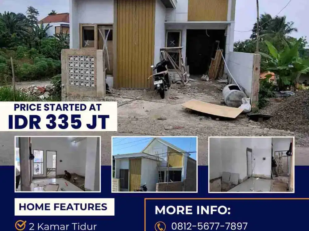 RUMAH CLUSTER MEWAH LOKASI STRATEGIS