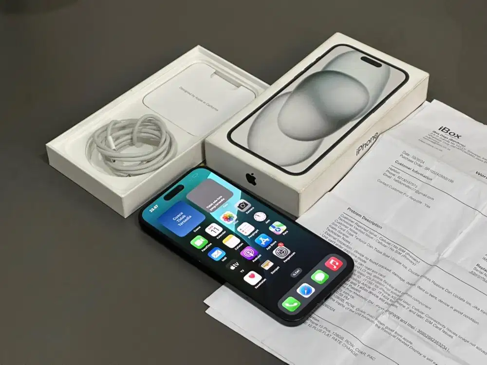 Iphone 15 PLUS RESMI IBOX bisa TT/CASH