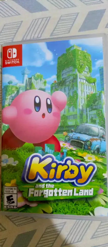 Kaset Nintendo switch. Kirby. Kondisi masih bagus