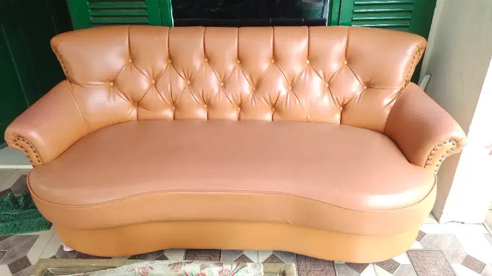 Kursi Sofa Sudah Ganti Kulit