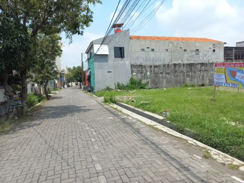 Tanah SHM siap bangun di pedurungan cocok untuk kost