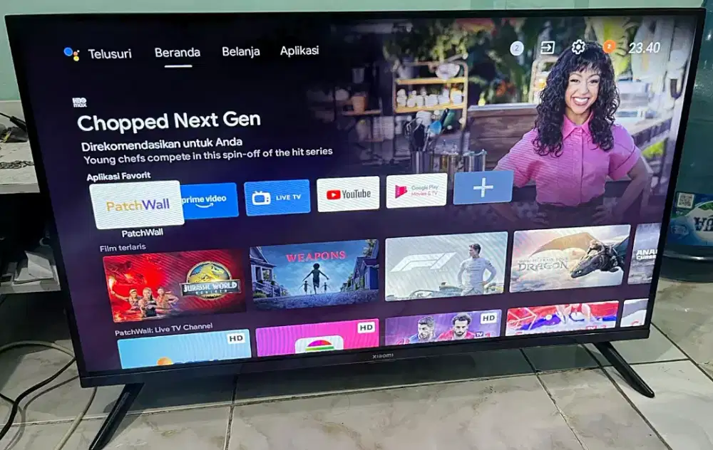 TV LED 32 INC XIAOMI ANDROID+DIGITAL NETFLIX YOUTUBE Ors Bagus &Normal