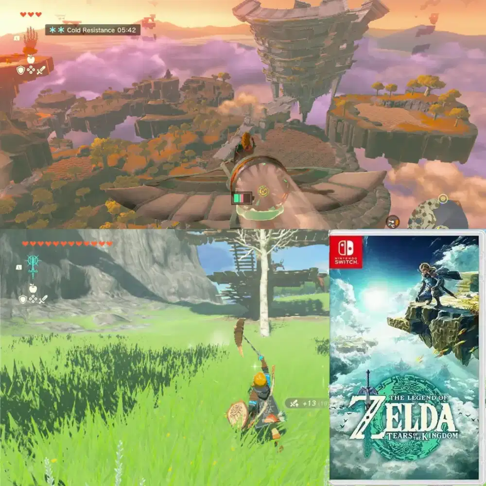 Game The Legend of Zelda Tears of the Kingdom Nintendo Switch Nego