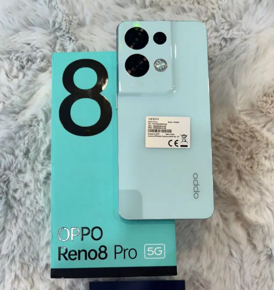 Oppo reno 8 pro 5G 12/256 green istimewa fullset ori
