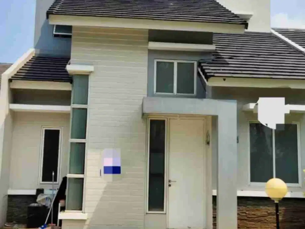 RUMAH MODERN 2 LANTAI DI PERUMAHAN SERPONG GARDEN CISAUK TANGERANG