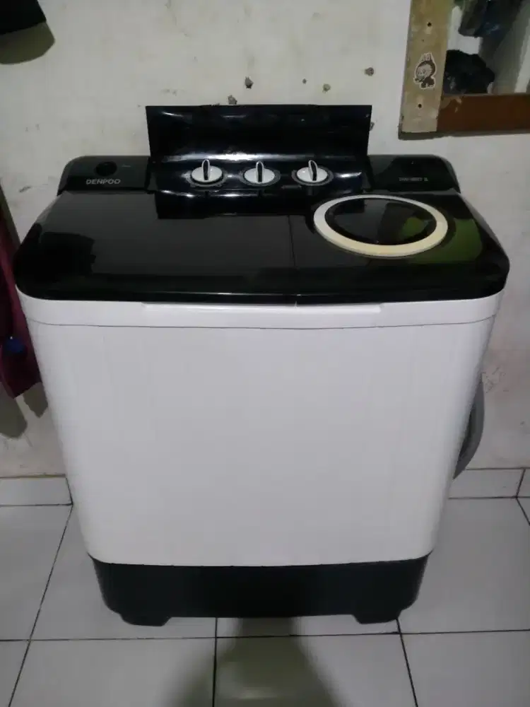 Mesin cuci merek Denpo kap 8kg