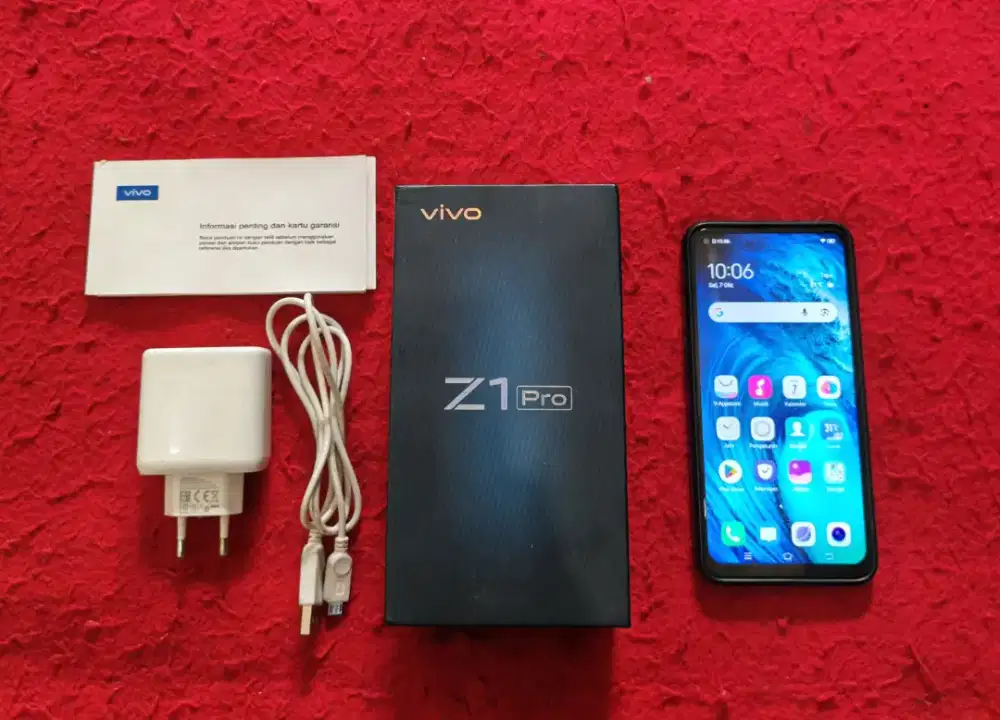 VIVO Z1 PRO RAM 6/128 BAGUS LENGKAP DUSBOOK