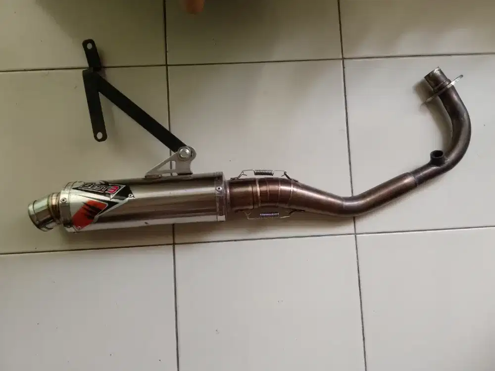 knalpot best 3  vespa matic