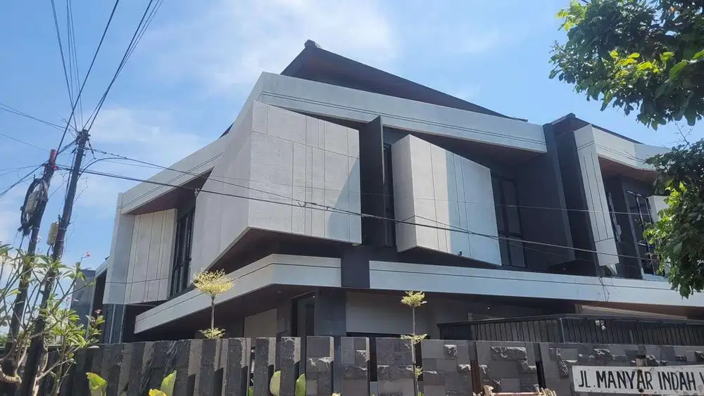 Dijual rumah manyar indah kota surabaya modern minimalis bagus poll