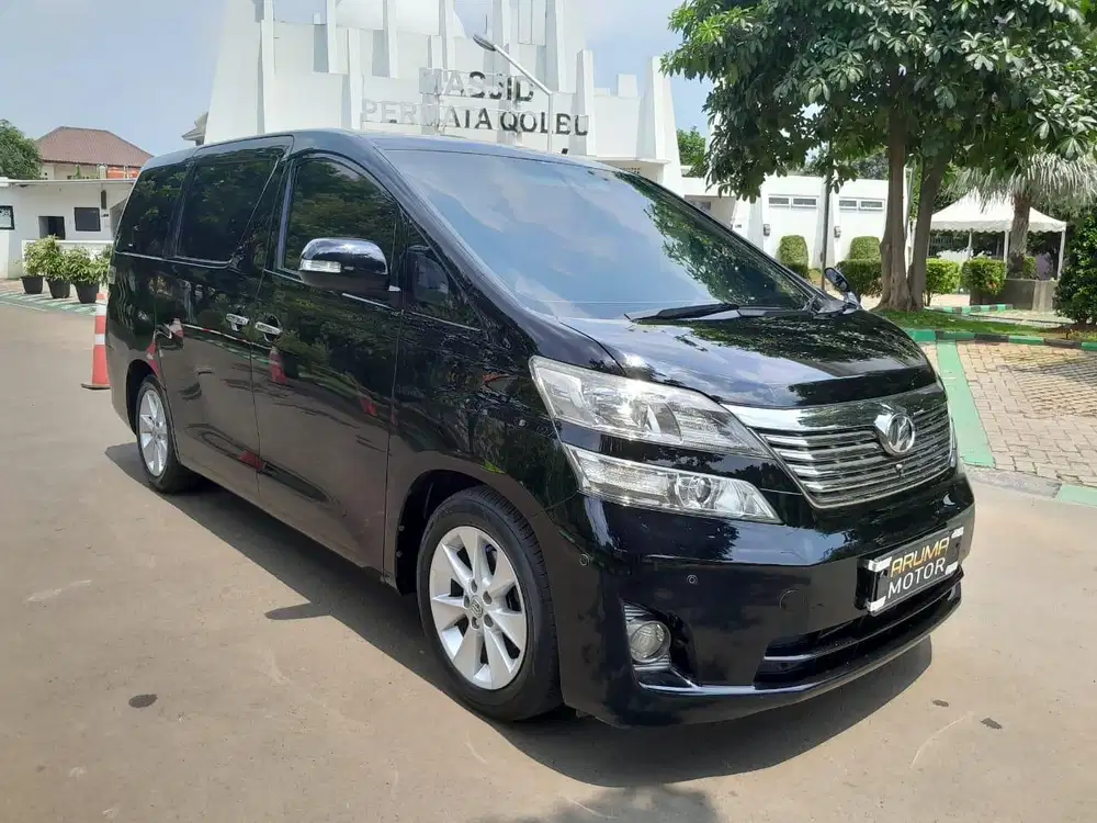 Toyota Vellfire 2.4 V Premium Sound 2012 Hitam