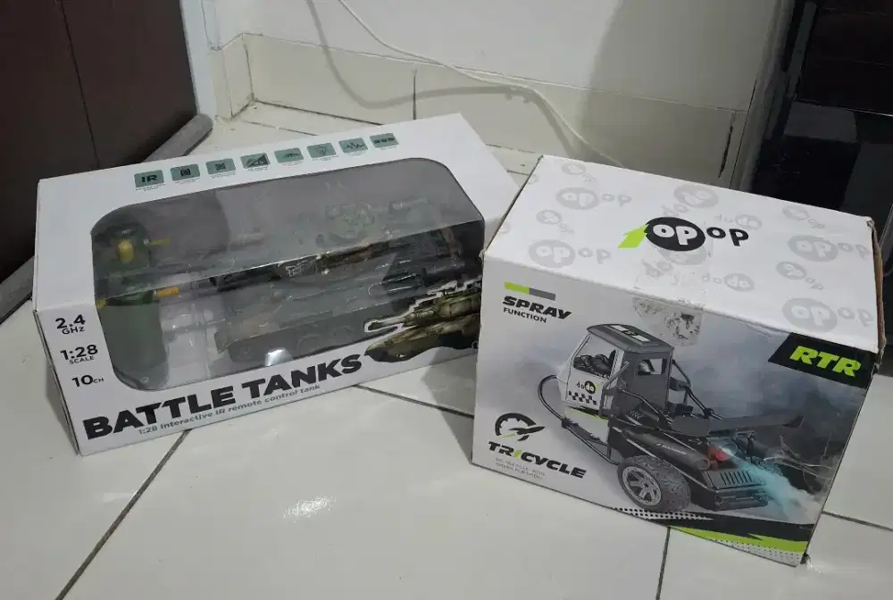 Rc Tank T34-85 dan Rc Bemo Spray