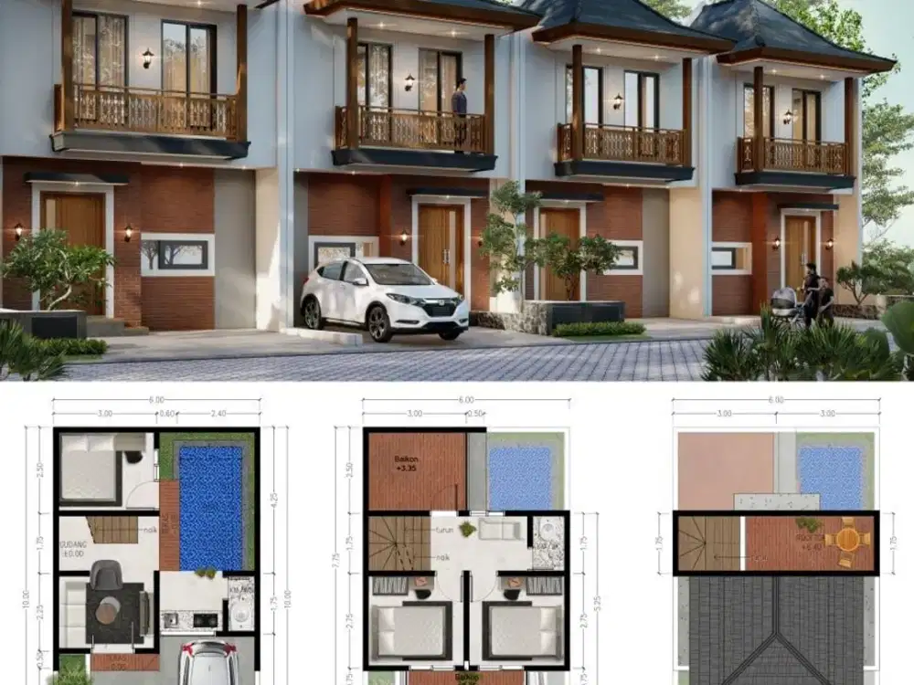 VILLA PLUS KEUNTUNGAN STRATEGIS DEKAT ALUN ALUN KOTA BATU