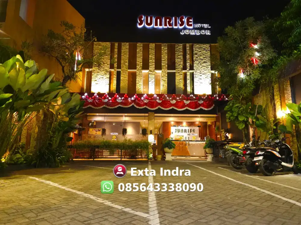 DIJUAL Hotel Sunrise Jombor Yogyakarta - Depan Terminal Bus Jombor