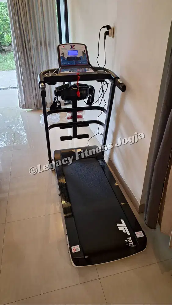 Treadmill Elektrik Banzzell Series 607 - Fitur Lengkap, Support Androi