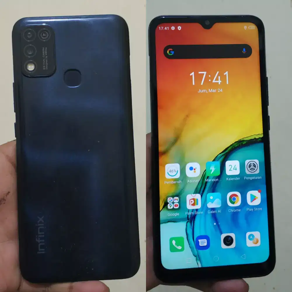 Infik hot 11 play ram 3/32 GB