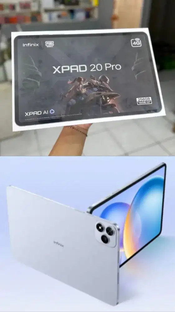 INFINIX  XPAD 20 PRO 8/256 NEW SEGEL RESMI